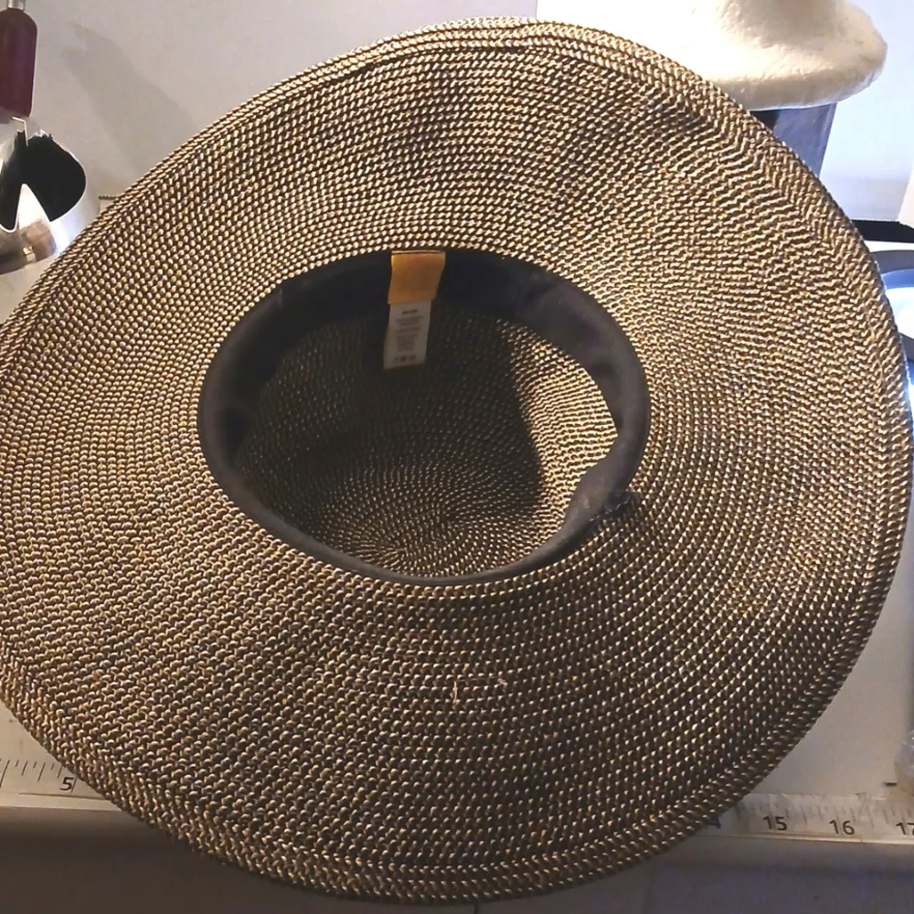 Solar Escape UV Casual Wide Brim Wheat Brown Sun Fedora
